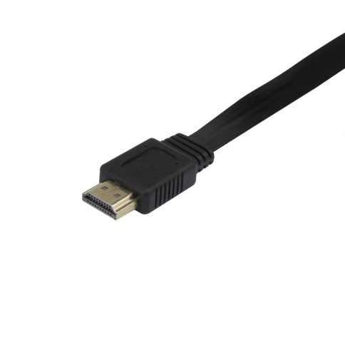 Gold Plated Flat High-Speed HDMI Cable Supports Ethernet/3D and Audio Return