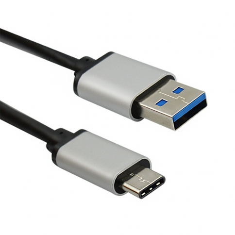 USB 3.1 Type C to USB3.0 Charging & Data Cable for Apple New MacBook, Chromebook Pixel-Grey