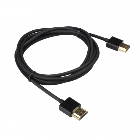 Slim Series High Speed HDMI Cable Gold plated HDMI to HDMI Cable supports 1080P and Audio Return