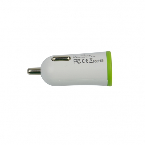 Car Charger 1-Port 1A iPhone Charger/ USB car Charger