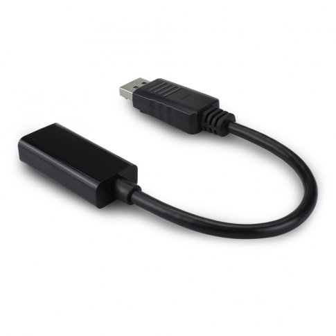 Allsmartlife Active Displayport to HDMI Adapter Male to Female-Black