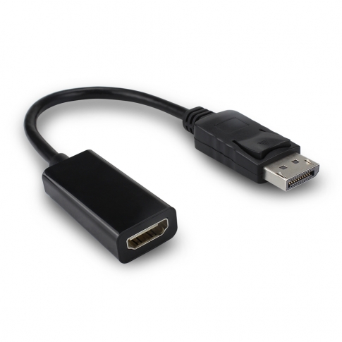 Allsmartlife Active Displayport to HDMI Adapter Male to Female-Black