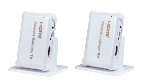 HDMI Wireless Extender supports the resolution up to 1080p and the  wireless transmitting up to 30M