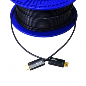 Allsmartlife 305 ft HIGH SPEED HDMI 18Gb Fiber Optic Cable 4Kx2K/60Hz Support PLENUM Rate