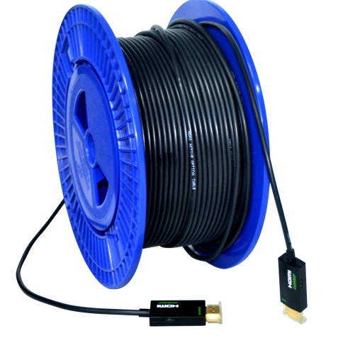 Allsmartlife 305 ft HIGH SPEED HDMI 18Gb Fiber Optic Cable 4Kx2K/60Hz Support PLENUM Rate