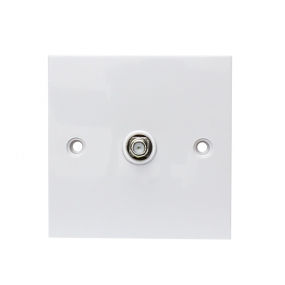F Type  Coaxial Wall Socket Plate face plate