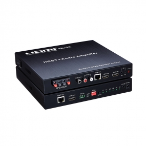 HDMI HDBT and Audio Amplifier Support 4K and support UTP extend to 100m 328FT