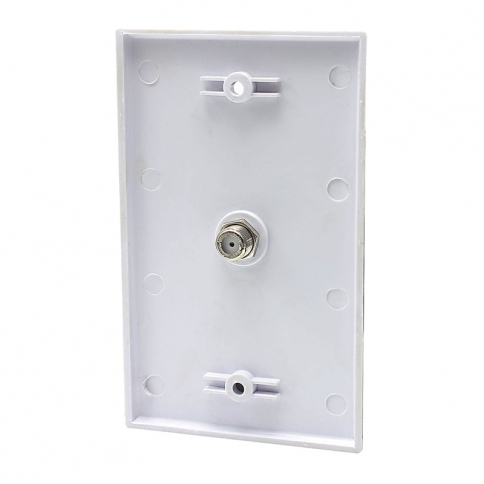 1 Port BNC jack connector Home Theater system Wall plate For USA