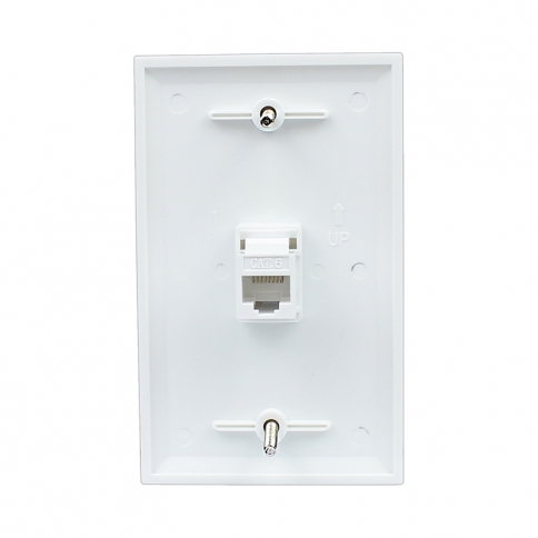 Home Improvement 1 Port Cat6 Female-Female Wall Plates