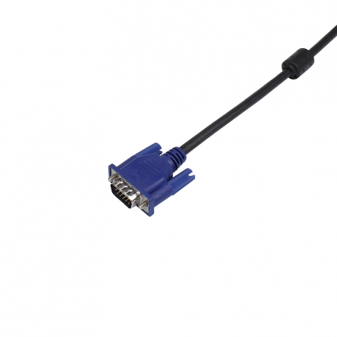 VGA Cable Computer / Monitor / Projector / PC / TV Cord 15 PIN Male to Male Plug