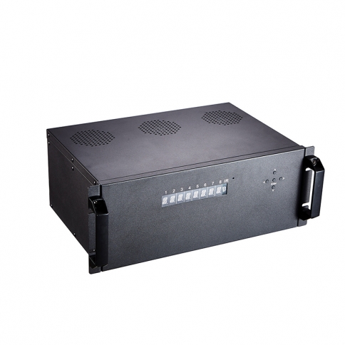 HDMI Matrix 8x8 extender Support POE RS232 bi-directional IR control CEC and RS-232 with 8 receivers