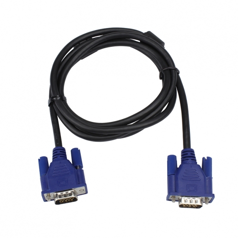 VGA Cable Computer / Monitor / Projector / PC / TV Cord 15 PIN Male to Male Plug