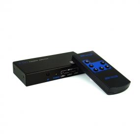 3x1 HDMI Switcher Support Ultra HD 4K x 2K /3D/1080p Includes IR Remote Control