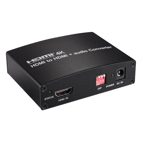 HDMI to HDMI and audio converter Support 4Kx2K Optical/Coaxial/3.5mm audio out EDID management