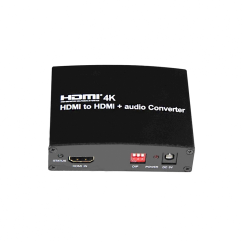 HDMI to HDMI and audio converter Support 4Kx2K Optical/Coaxial/3.5mm audio out EDID management