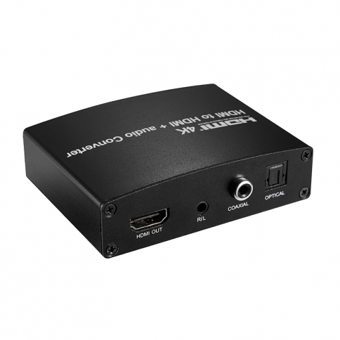 HDMI to HDMI and audio converter Support 4Kx2K Optical/Coaxial/3.5mm audio out EDID management