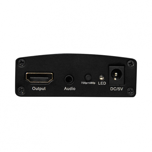 AV TO HDMI and Audio Converter supports full format PAL/NTSC/SECAM and etc