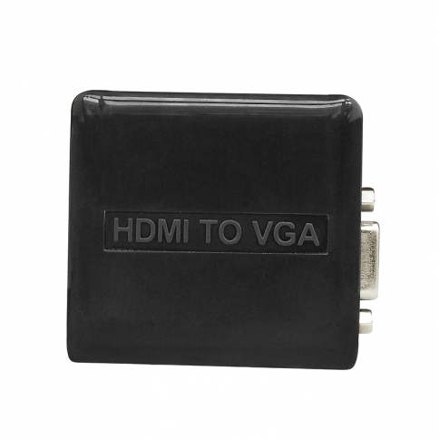 HDMI TO VGA and Audio Converter  for HDMI signal to be converted easily to VGA and audio signal