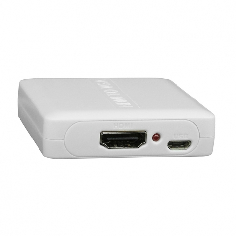 HDMI TO VGA and Audio Converter  for HDMI signal to be converted easily to VGA and audio signal