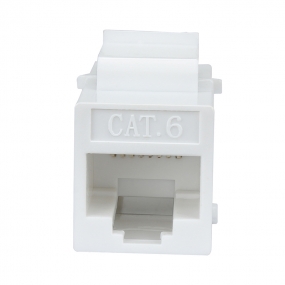 Custom and Design cat6 key stone white