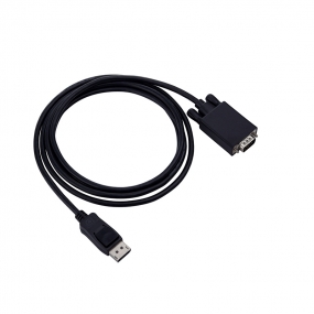 DisplayPort to VGA Adapter Cable - MALE to MALE for DisplayPort Enabled to Connect to VGA Displays