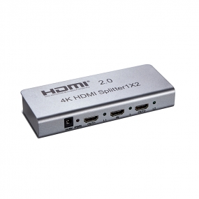 1X2 HDMI 2.0 splitter Support 4K/IR extension/EDID management / RS232