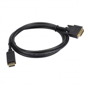 Displayport Male to DVI Male Audio Video Cable Gold Plated with Latches for PC to HDTV/Projectors