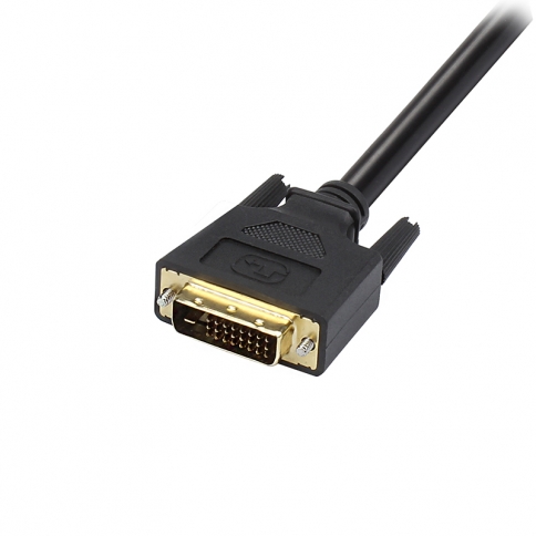 Displayport Male to DVI Male Audio Video Cable Gold Plated with Latches for PC to HDTV/Projectors