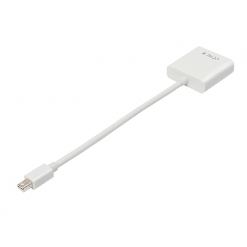 Mini DisplayPort to DVI Male to Female Adapter - Mini DisplayPort Ports to Connect to DVI Displays