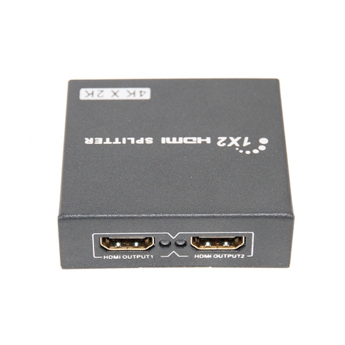 Ultra HD HDMI 1.4 Splitter 1 in 2 out Amplified Powered Splitter Support Full 4Kx2K 1080P 3D Mode