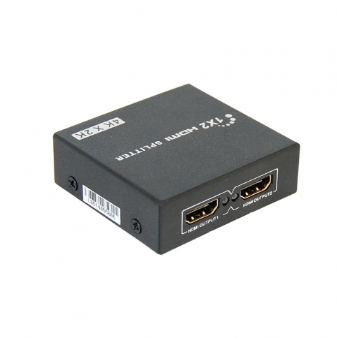 Ultra HD HDMI 1.4 Splitter 1 in 2 out Amplified Powered Splitter Support Full 4Kx2K 1080P 3D Mode