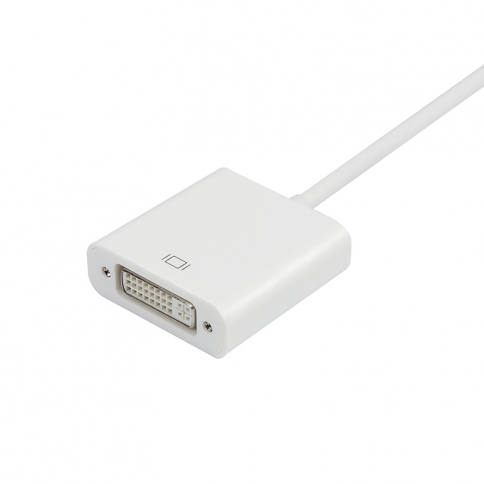 Mini DisplayPort to DVI Male to Female Adapter - Mini DisplayPort Ports to Connect to DVI Displays