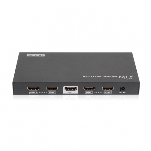 Ultra HD HDMI 1.4 Splitter 1 in 4 out Amplified Powered Splitter Support Full 4Kx2K 1080P 3D Mode