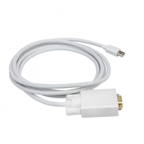 Brand new Mini Displayport  to VGA M/M Cable In White