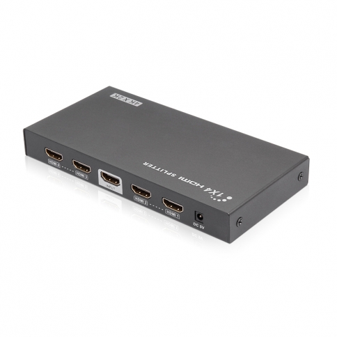 Ultra HD HDMI 1.4 Splitter 1 in 4 out Amplified Powered Splitter Support Full 4Kx2K 1080P 3D Mode