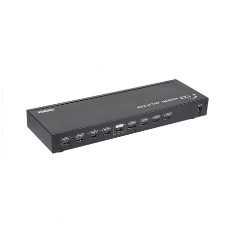 Ultra HD HDMI 1.4 Splitter 1 in 8 out Amplified Powered Splitter Support Full 4Kx2K 1080P 3D Mode