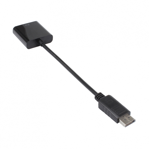 DisplayPort Male To VGA Female Cable Adapter for PC Laptop Macbook