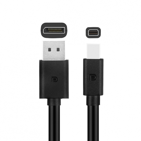 Mini DisplayPort to DisplayPort Cable - 6 Feet