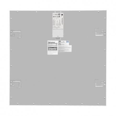 Allsmartlife 2x2 LED Panel Light Dimmable 4000K(Bright White), 0-10V 40W(140W Equivalent) - White Frame, 4147 Lumens, 100-277V - DLC-Qualified and Lighting Facts